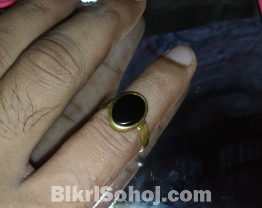 Black grenade ring